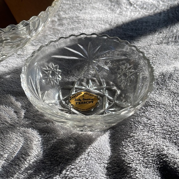 ✨ Vintage Anchor Hocking Chip & Dip Set ✨ Never Used ✨ - Picture 10 of 11